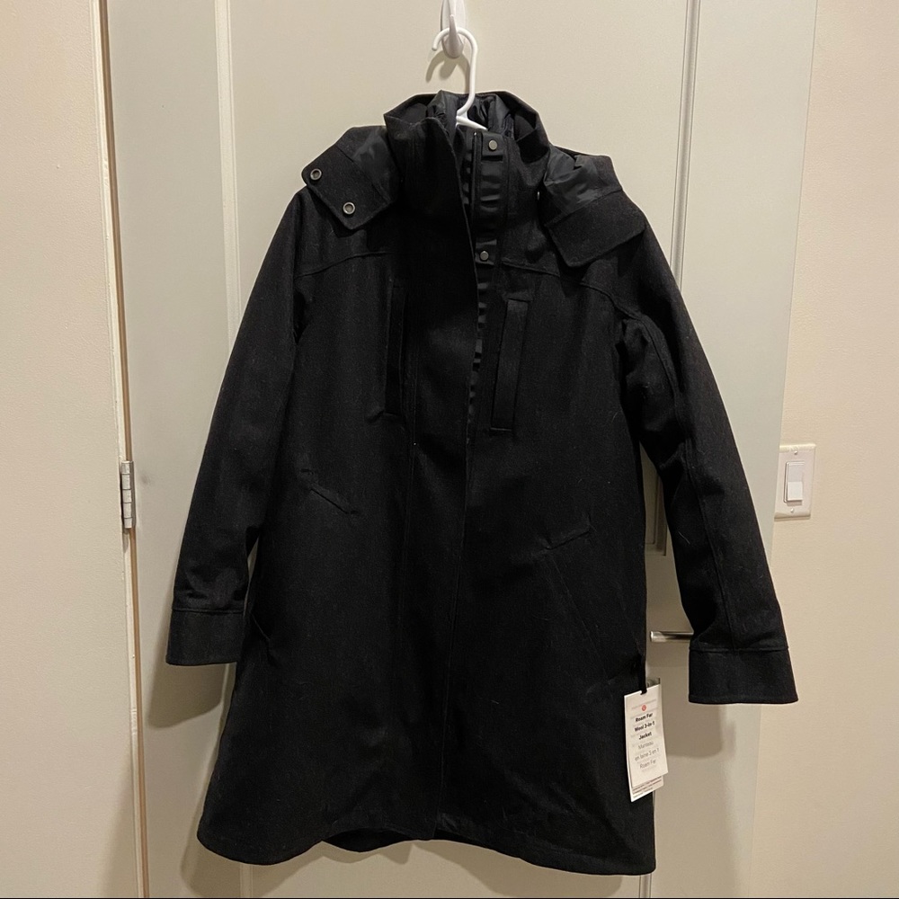 NWT Lululemon Roam Far Wool 3-in-1 Jacket